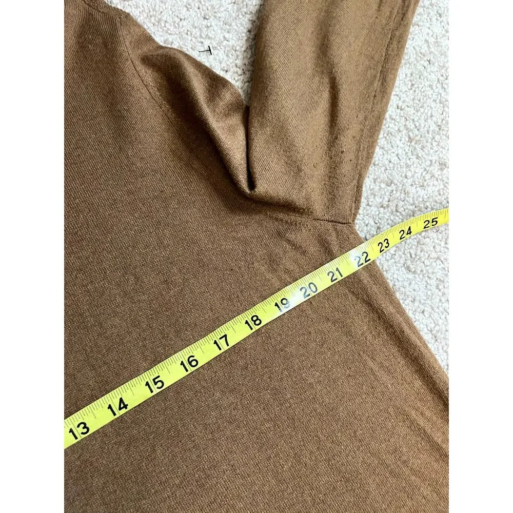 Men's Brown Luxe Yarn Banana Republic Sweater XL